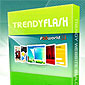 ساخت یک سایت زیبا و کامل فلش با چند کلیک ساده توسط Trendy Flash Site Builder v1.1