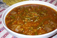 خورش لوبيا سبز