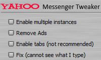 اضافه کردن امکانات خارق العاده به یاهو مسنجر با Yahoo! Messenger Tweaker 1.3.1.0