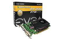 EVGA GT 220 DDR3 همه چيز با هم