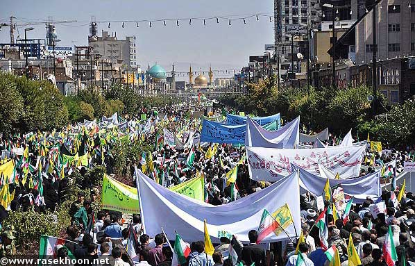 راهپيمایی روز جهانی قدس در شهرستانها