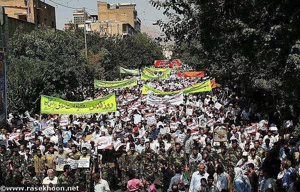 راهپيمایی روز جهانی قدس در شهرستانها