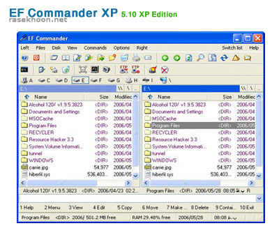 EF Commander XP 5.10 XP Edition