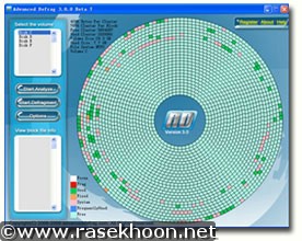 انجام عملیات دفرگمنت با Advanced Defrag 6.2.0.1 