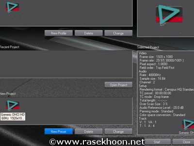 میکس و مونتاژ فوق حرفه ایی با Grass Valley Canopus Edius v6.01 2011 نسخه کم حجم