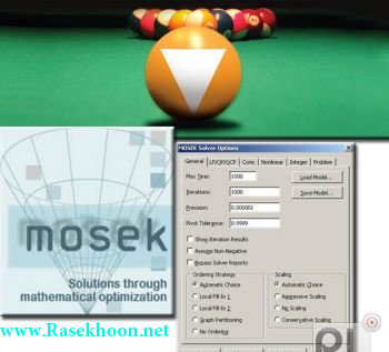 حل مسائل پیچیده ریاضی با Mosek Optimization Tools v6.0.0.61