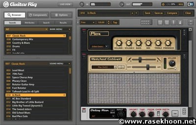 قویترین و پرطرفدارترین آمپ و افکت گیتار ative Instruments Guitar Rig 4.07 قویترین و پرطرفدارترین آمپ و افکت گیتار ative Instruments Guitar Rig 4.07