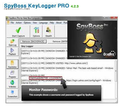 SpyBoss KeyLogger PRO 4.2.3
