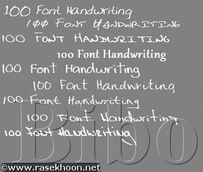 مجموعه فونتهای زیبا انگلیسی براي طراحان وب