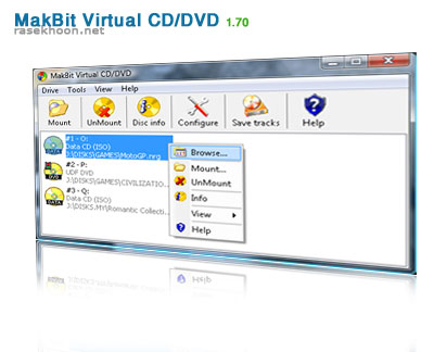 MakBit Virtual CD/DVD v1.70 MakBit Virtual CD/DVD v1.70