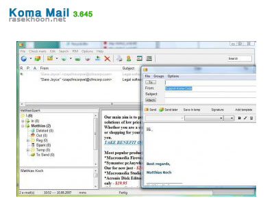 Koma-Mail 3.645