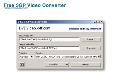Free 3GP Video Converter Free 3GP Video Converter
