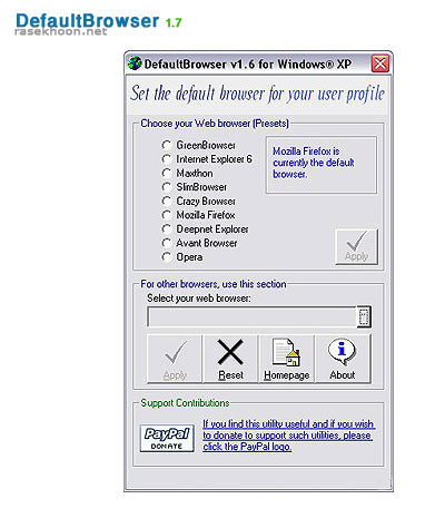 DefaultBrowser 1.7