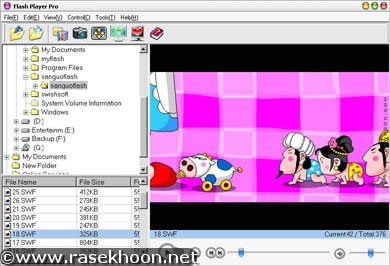 مشاهده فایل های فلش با Flash Player Pro 5.4 and Portable