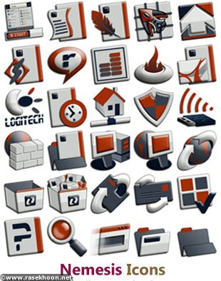 مجموعه آیکون های جدید با نام Nemesis Icons