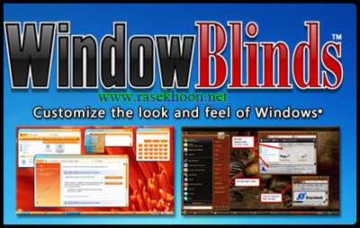 زیبا سازی محیط ویندوز با WindowBlinds 7.1.273 Enhanced Full
