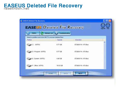 EASEUS Deleted File Recovery