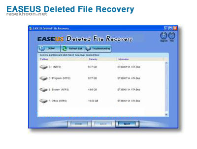 EASEUS Deleted File Recovery