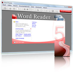  اجرا برنامه ها با فرمت ورد Portable Word Reader v5.5