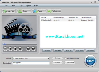  تبدیل کننده سریع و با کیفیت Aiprosoft Quicktime Video Converter 4.0.03