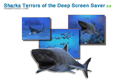 Sharks Terrors of the Deep 2.0 Screen Saver