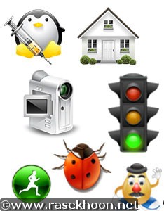 400 عدد آیکون کریستای جذاب