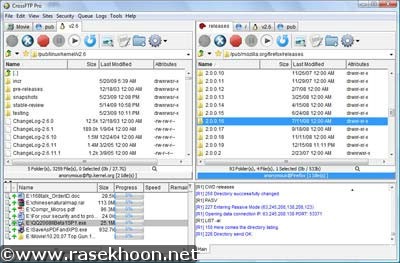 مدیریت آپلود برروی FTP با CrossFTP Enterprise 1.98.8 Win مدیریت آپلود برروی FTP با CrossFTP Enterprise 1.98.8 Win