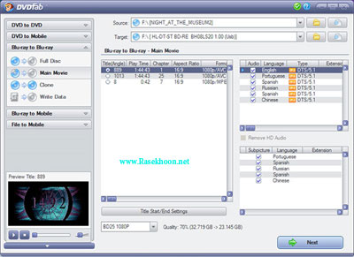 ایمیج  و رایت آسان با DVDFab 7.0.6.7 Final