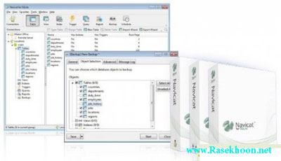 مدیریت دیتابیس SQLite توسط Navicat for SQLite Enterprise Edition v9.0.3 مدیریت دیتابیس SQLite توسط Navicat for SQLite Enterprise Edition v9.0.3