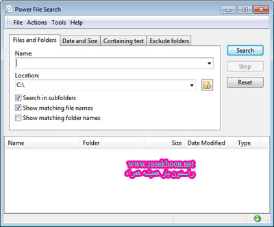 جستجو در هارد کامپیوتر با Suncross Power File Search 2.1.0.0 جستجو در هارد کامپیوتر با Suncross Power File Search 2.1.0.0