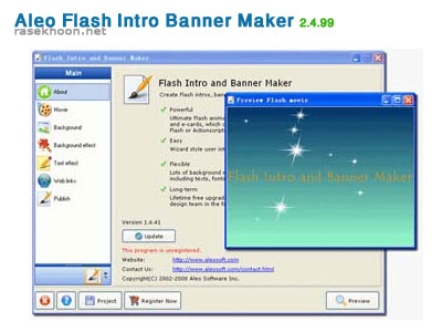 Portable Aleo Flash Intro Banner Maker 2.4.99 Portable Aleo Flash Intro Banner Maker 2.4.99