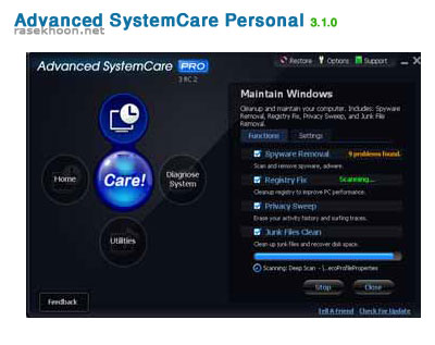 Advanced SystemCare Professional 3.2.0.633