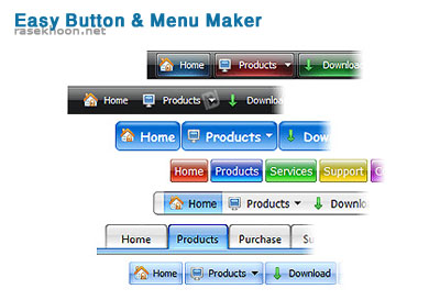 Easy Button & Menu Maker