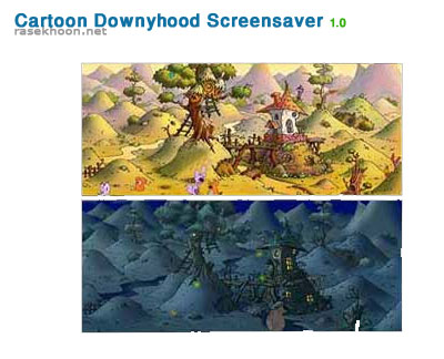 Cartoon Downyhood Screensaver 1.0