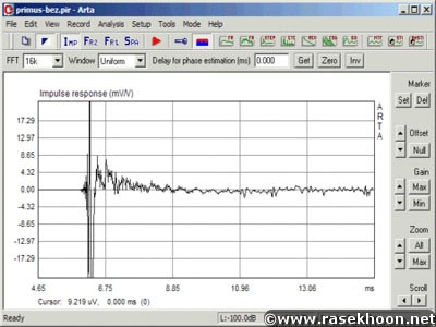 تجزیه و تحلیل صدا با ARTA Audio Measurement And Analysis Software 1.8.5. . تجزیه و تحلیل صدا با ARTA Audio Measurement And Analysis Software 1.8.5. .