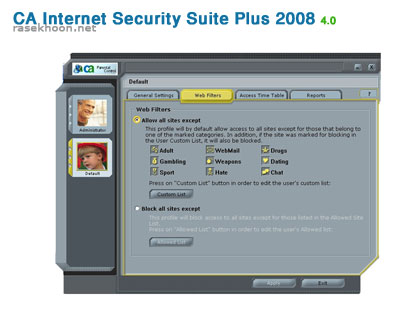 CA Internet Security Suite Plus 2008 4.0