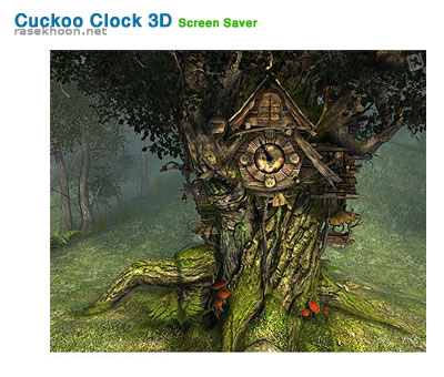 Cuckoo Clock 3D Screen Saver