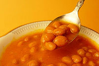 خوراک لوبيا