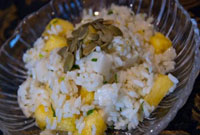 سالاد برنج گرم