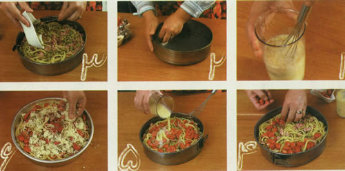 کيک ماکاروني(Makkaroni - Torte)