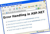 Error Handling  در ASP.NET