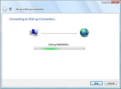 ساختن یک Dialup Connection در ویندوز ویستا ساختن یک Dialup Connection در ویندوز ویستا