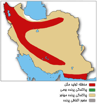 نقشه پراکندگی