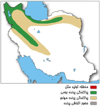 نقشه پراکندگی