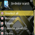 In-device Search