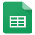 برنامه گوگل شیتز Google Sheets 1.18.352.03.45