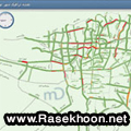 نقشهTehran Traffic 