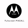 Fullscreen PIXCALL - نمایش تمام صفحه تماس - لینوکس