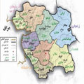 نقشه شهر سنندج-كردستان-جاوا