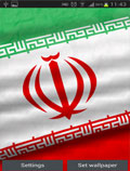 والپیپر زنده پرچم ایران